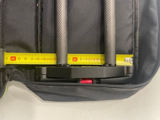 Slider para DSLR.Deslizador de fibra de carbono