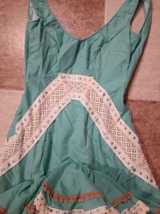 Traje flamenca corto
