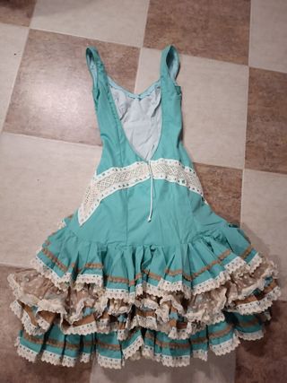Traje flamenca corto