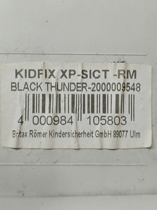 Silla de coche romer kidfix xp sict