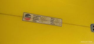 Tabla de surf retro singlefin NUEVA