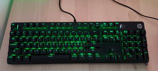 Teclado mecánico gaming Hp 