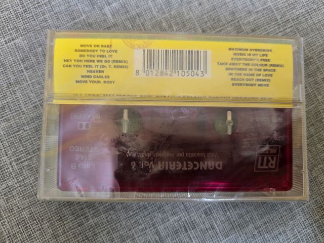 Musicassetta Originale Danceteria Vol. 6