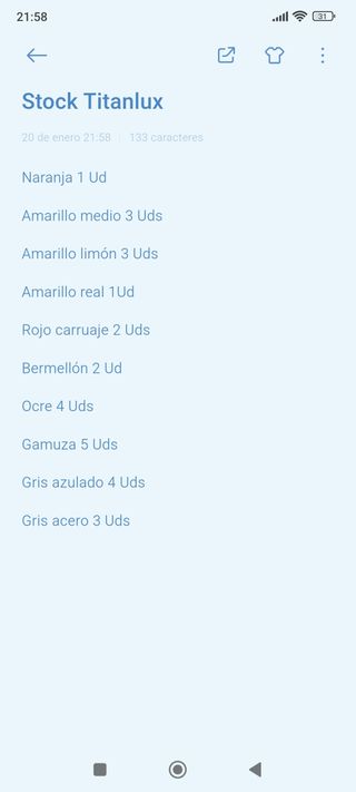 Liquidación Lote Titanlux 375 Ml