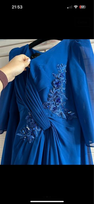 Vestizo azul Rosa Clará 