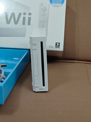 Consola wii con tres juegos