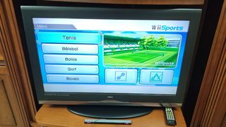 Consola wii con tres juegos