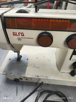 Maquina de coser alfa