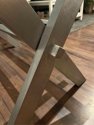 Mesa de cristal rectangular Banak  4 sillas