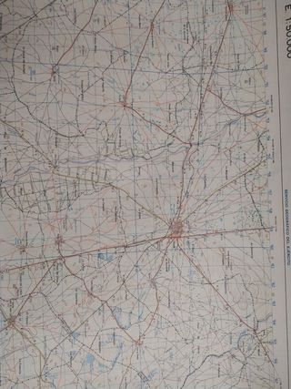 Mapa militar de Olmedo