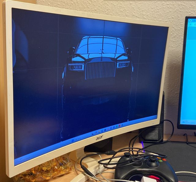 Pantalla Curva ACER 75hz 21"