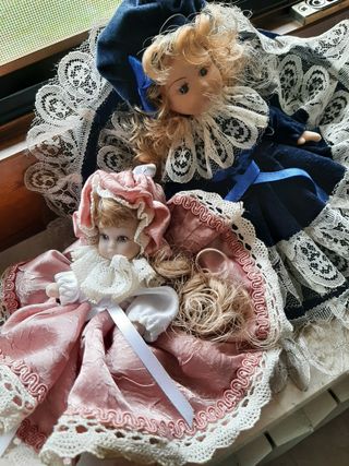 Bambole in porcellana 