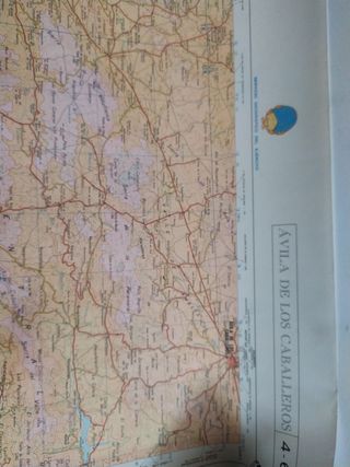 Mapa militar de Ávila de los Caballeros