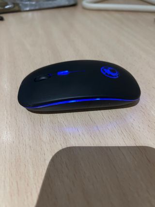 Ratón inalámbrico multicolor