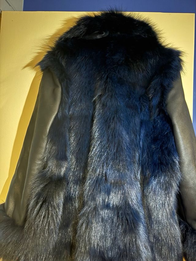 Chaqueta piel autentica moquino