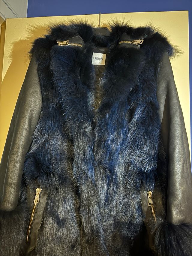 Chaqueta piel autentica moquino