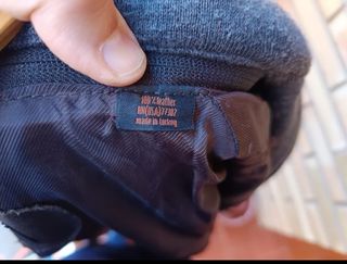 Chaqueta de piel marrón hombre Talla L