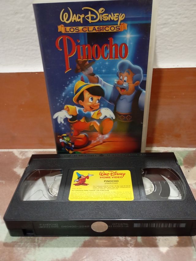 Pinocchio di Walt Disney in VHS
