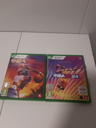 NBA 2K 23 y NBA 2 K 24