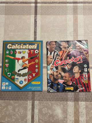 Album calciatori panini 2013-14 e 2005-06