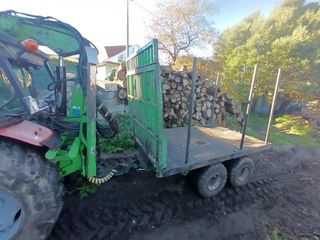 Tractor same con remolque  grua