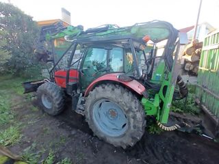 Tractor same con remolque  grua