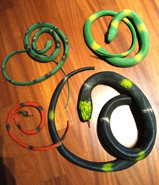 Set serpenti in gomma