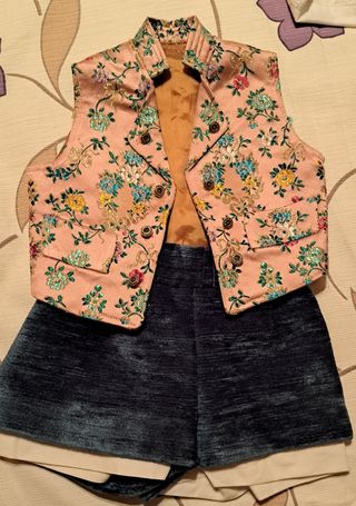 Traje saragüell fallero bebe
