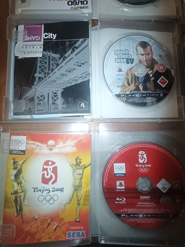 8 jogos Play Station 2