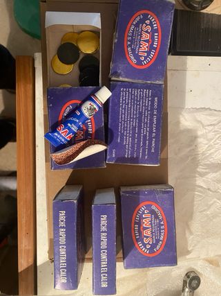 Caja Parches bicicleta SAMI