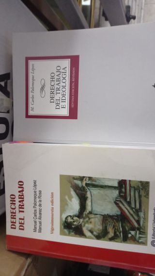 Libros de carrera de Derecho