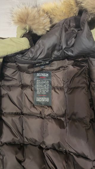 Museum parka bomber invernale