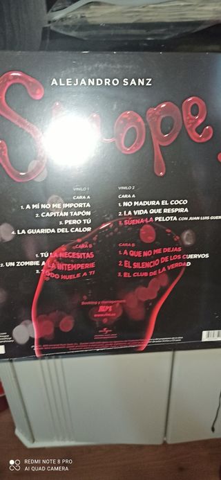 Doble Vinilo y CD sirope edición limitada