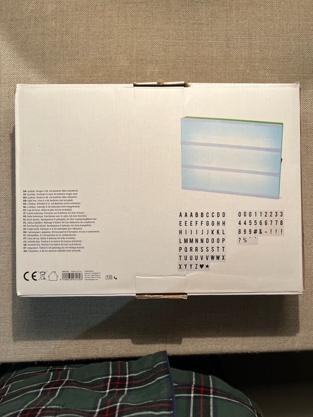 Letrero luminoso verde