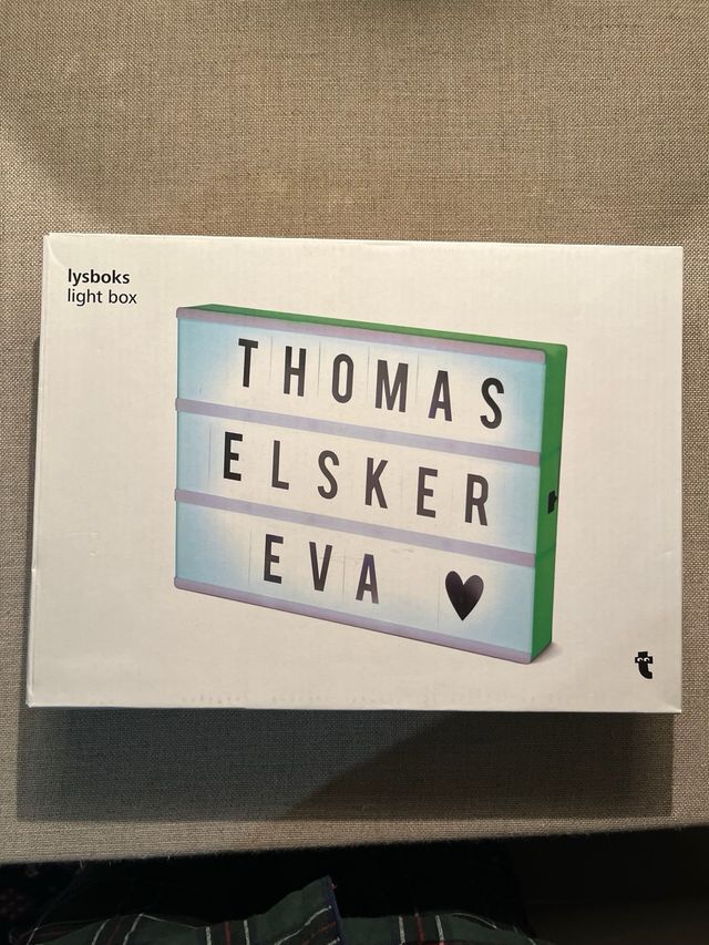 Letrero luminoso verde