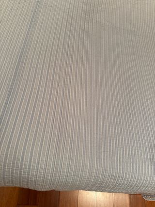 2 colchas de Zara home reversibles patchwork