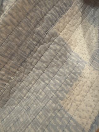 2 colchas de Zara home reversibles patchwork