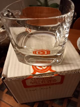 Portaghiaccio +6 bicchieri da cocktail
