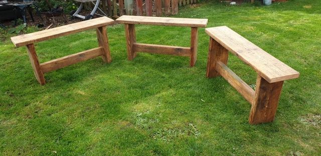 BANCO DE MADERA MACIZA