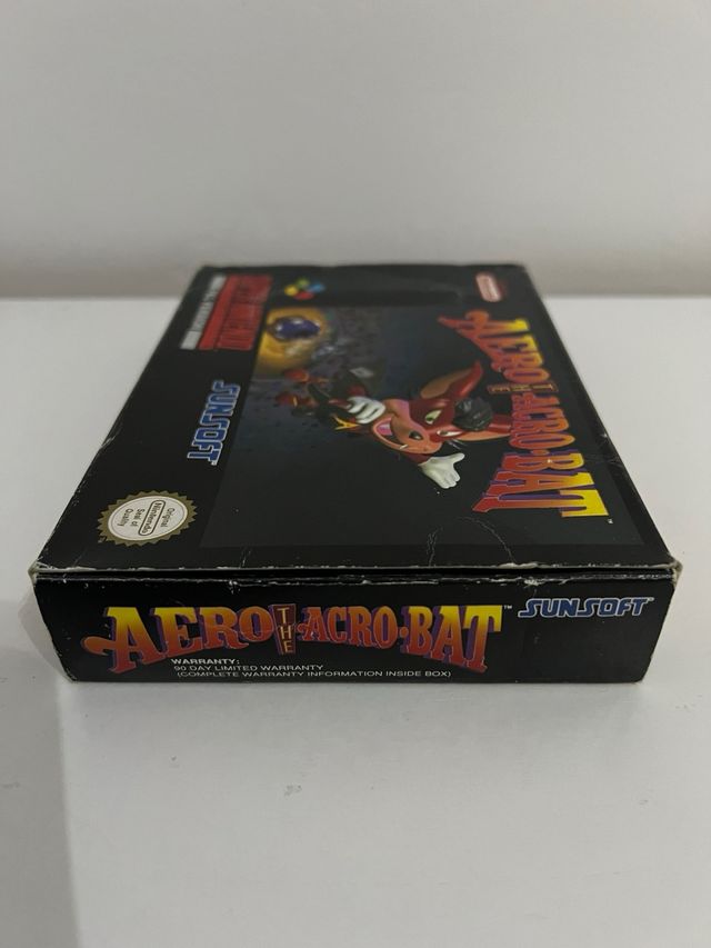 aero the aceobat para super nintendo snes