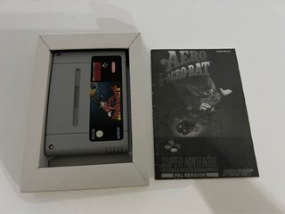 aero the aceobat para super nintendo snes