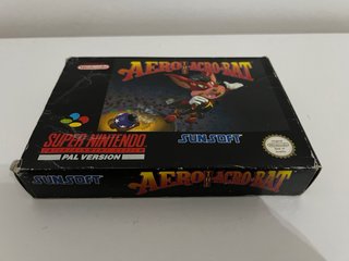 aero the aceobat para super nintendo snes