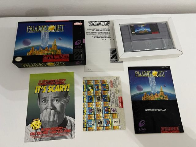 paladins quest super nintendo snes