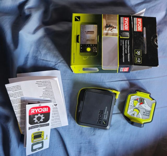 Medidor laser ryobi