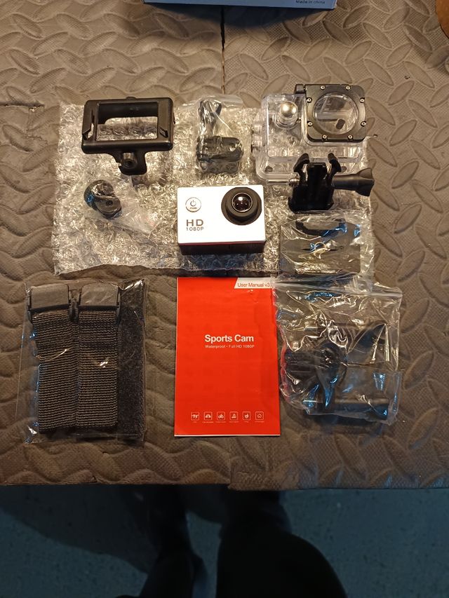 Cámara Deportiva Hd 1080p