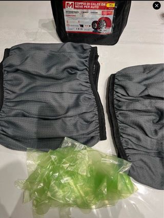 catene da neve per auto in tessuto