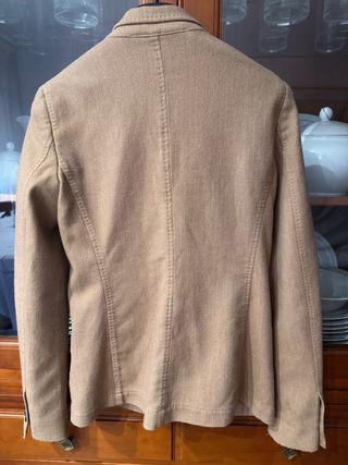 Blazer Massimo Dutti Camel