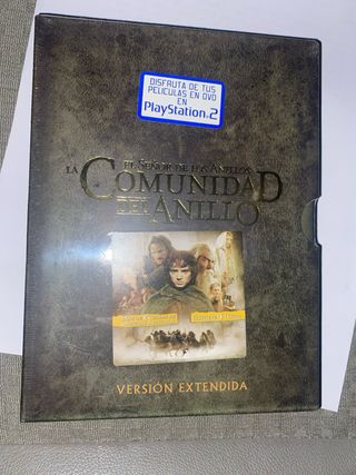 Dvd de los señor de los anillos version extendida