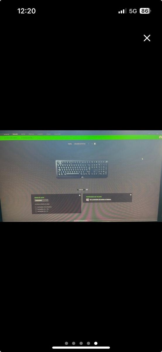 Teclado Razer BlackWidow Elite