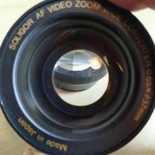 Dos lentes para Videocámara 37"